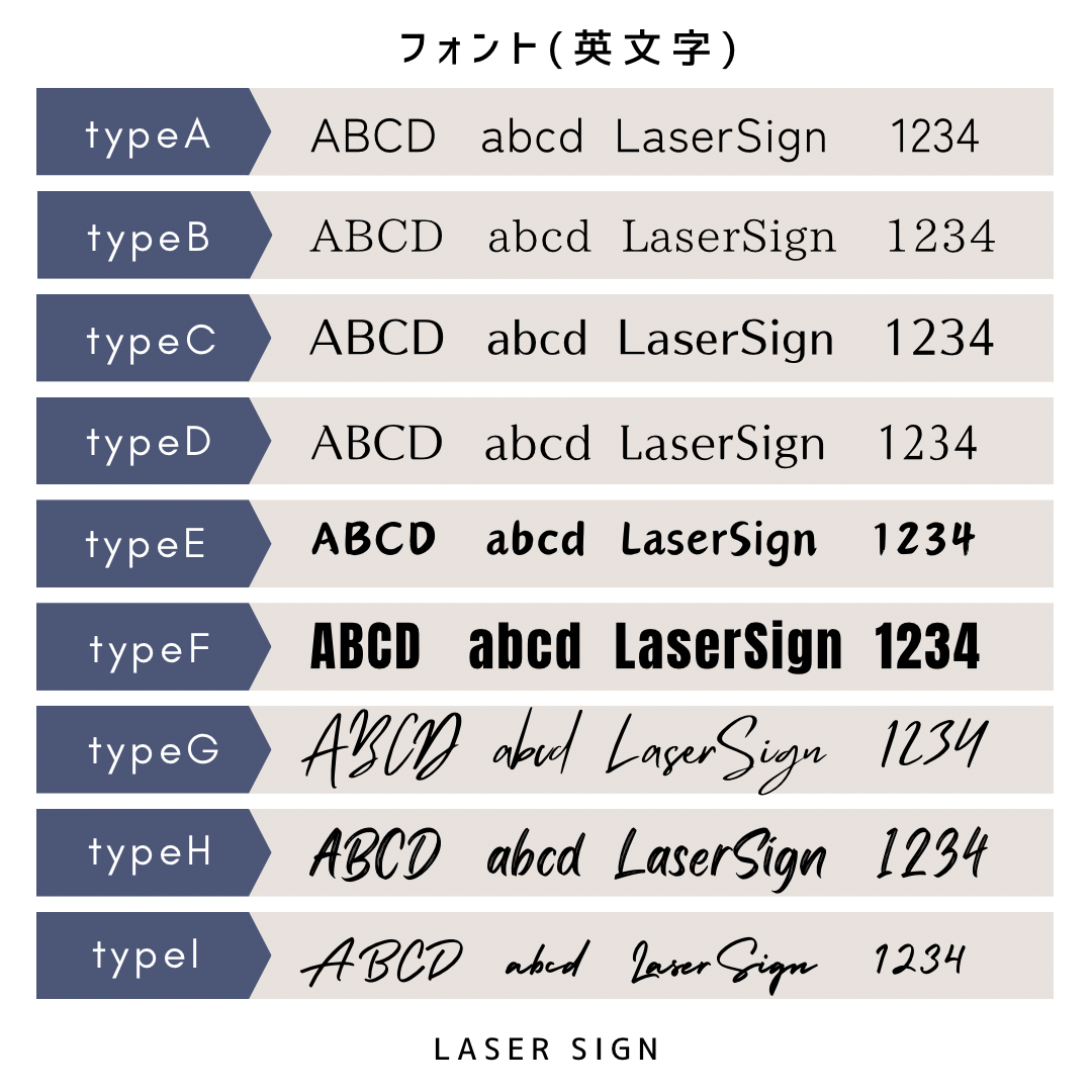 表札｜flat bar｜ステンレス（PHL）